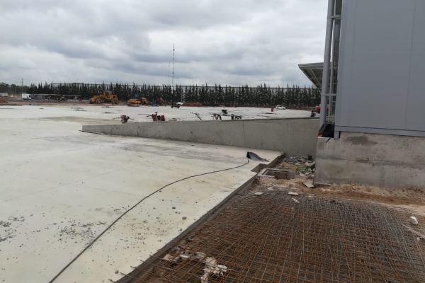 hormigón para pisos industriales