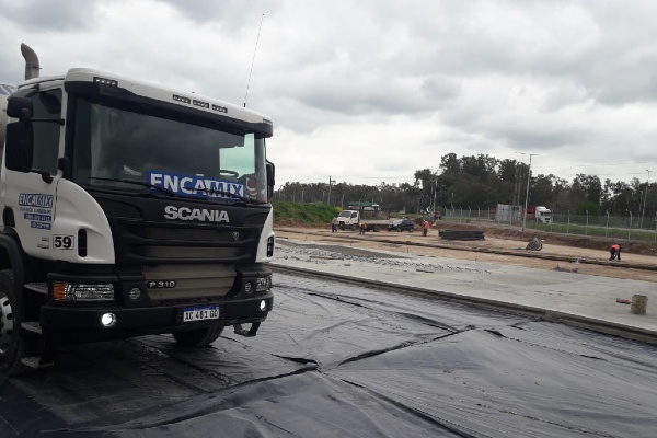 camion con hormigon