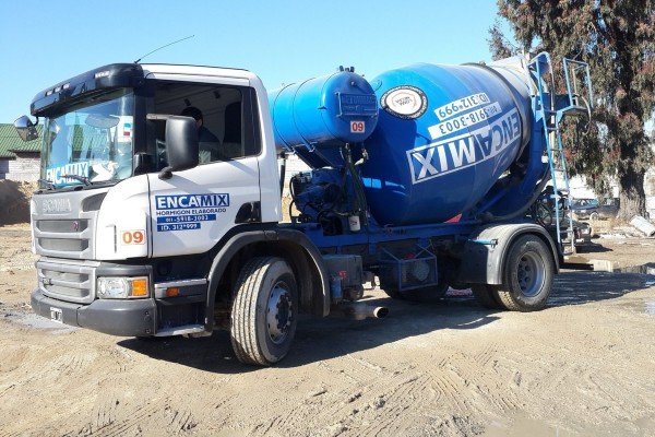 hormigón elaborado con bombeo